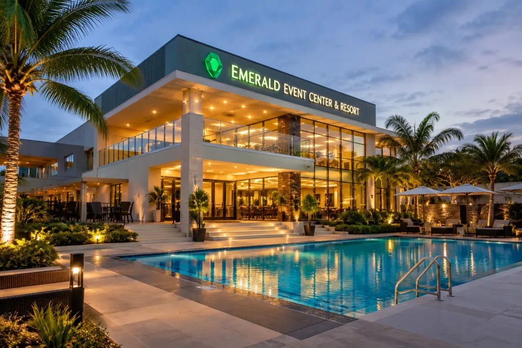 CCTV surveillance solution for Emerald Event Center and Resort by Phetranet Technologies