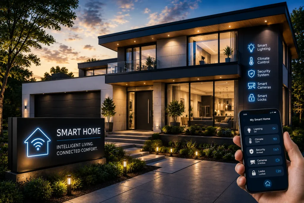 Smart home automation and security solutions