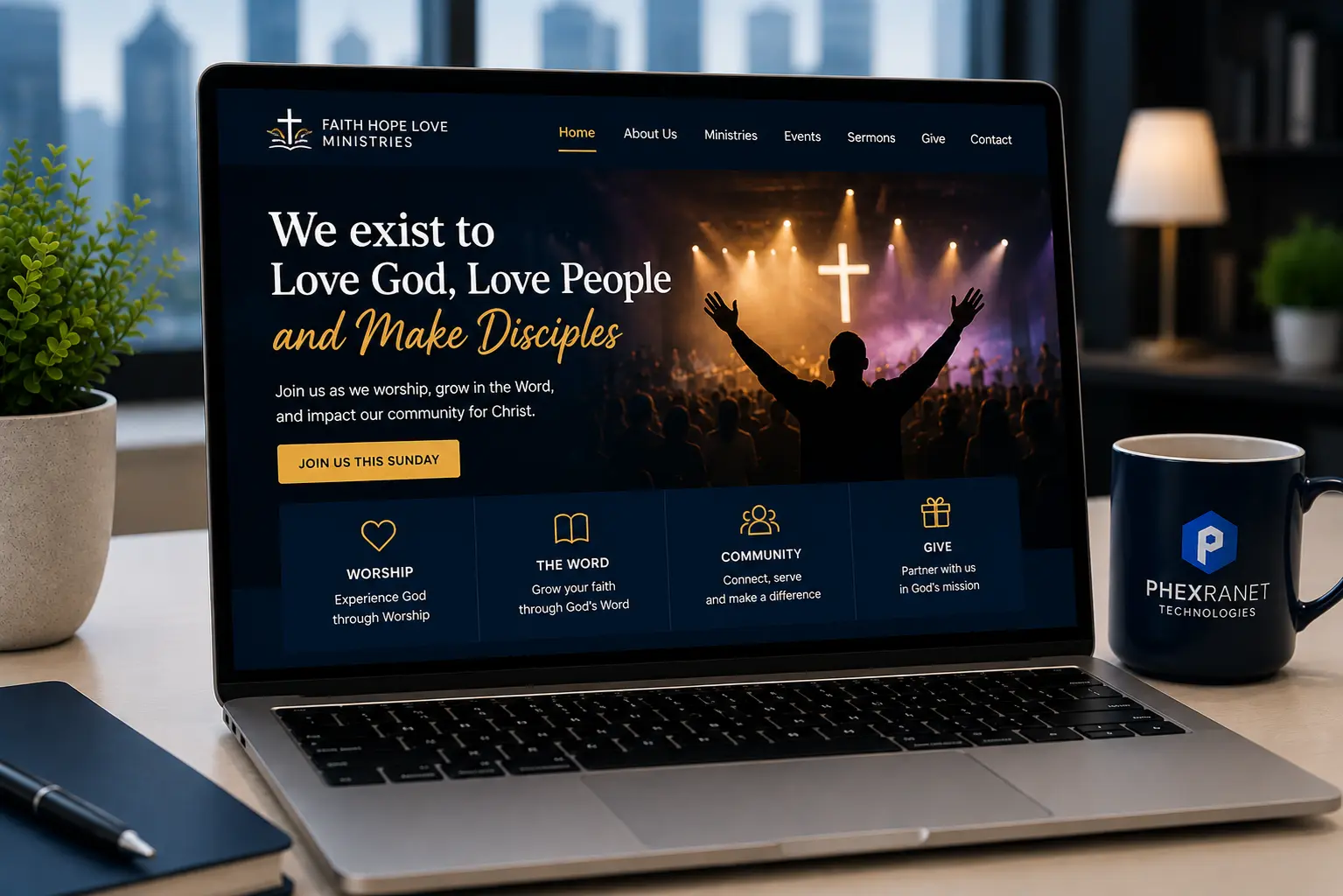Church Ministry Website Development